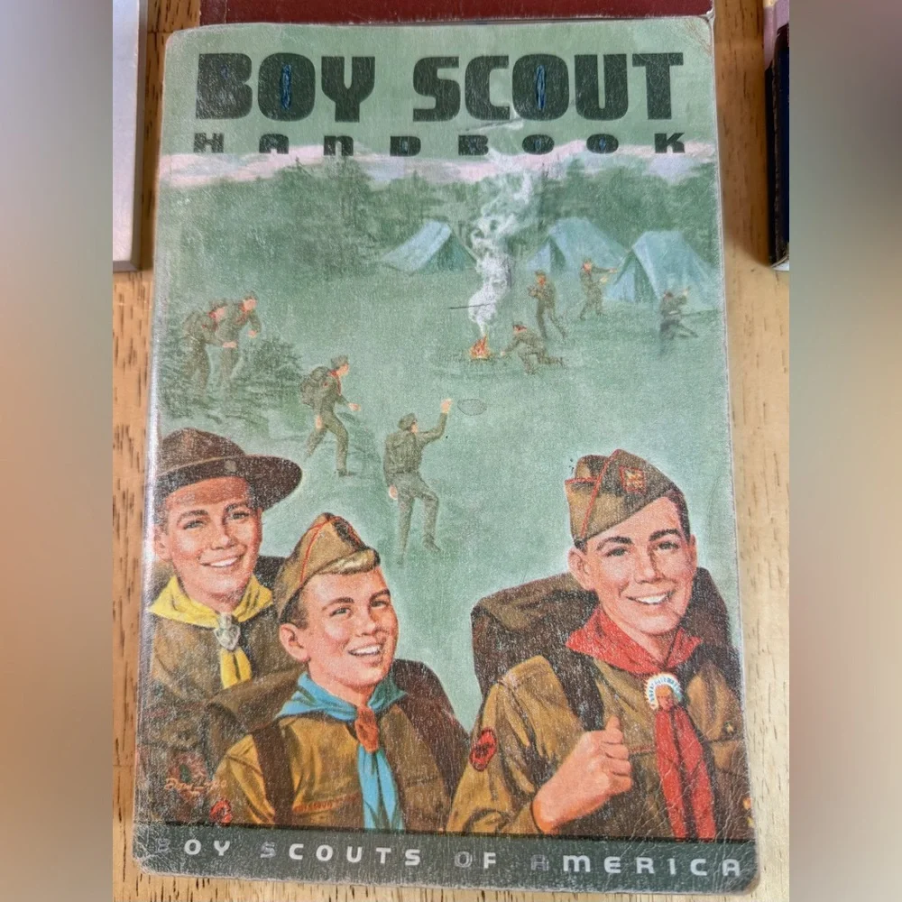 Vintage Boy Scouts Book Lot 4 Wolf Bear Cub Scout 1954 1967 Handbook 1969